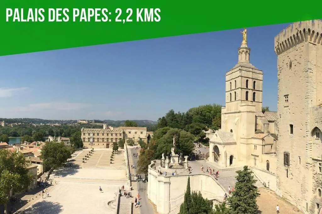 The Rooftop - Ac Clim - Wi-Fi - Parking Gratuit Dans La Rue Avignone
