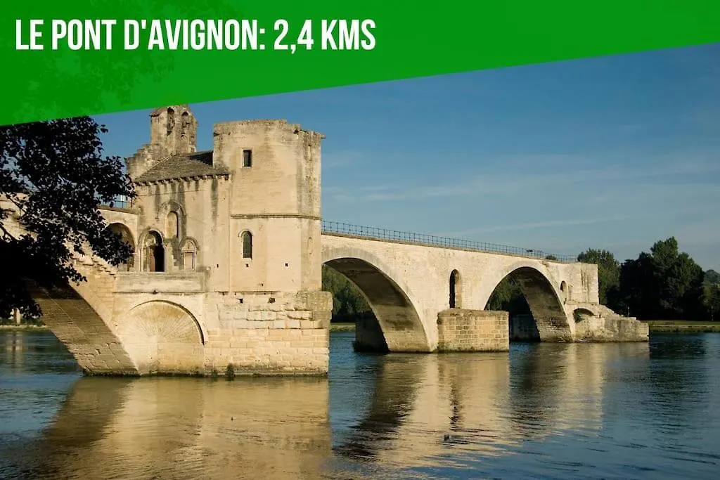 The Rooftop - Ac Clim - Wi-Fi - Parking Gratuit Dans La Rue Avignon Apartment